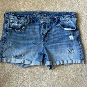 Denim Old Navy Boyfriend Size 16 Shorts